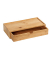 Aufbewahrungsbox Terra 23921100, außen 28x14x6cm, Bambus braun