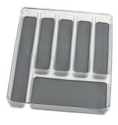 WENKO Besteckkasten transparent