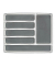 WENKO Besteckkasten transparent