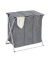 WENKO Wäschesortierer Trio Top grau