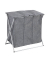 WENKO Wäschesortierer Trio Top grau