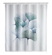 WENKO Duschvorhang Ginkgo 180,0 x 200,0 cm