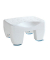 Hocker 73361100 Secura, weiß, bis 150kg