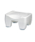 Hocker 73361100 Secura, weiß, bis 150kg