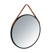 Spiegel Borrone schwarz 40,0 cm 40,0 cm