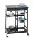 WENKO Servierwagen Bon Appetit schwarz 67,0 x 35,0 x 86,5 cm