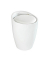 Hocker 24228100 Candy, weiß matt, bis 120kg