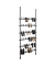 WENKO Teleskop-Schuhregal Herkules Shoes schwarz 94,0 x 9,0 x 165,0 - 300,0 cm