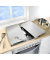 Herdabdeckplatten silber