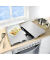 Herdabdeckplatten silber