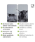 Herdabdeckplatten Highland Cattle schwarz