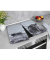 Herdabdeckplatten Highland Cattle schwarz
