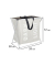 WENKO Wäschesortierer Duo beige