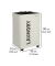 WENKO Wäschekorb Quadro beige