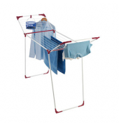 WENKO Wäscheständer Summer Dry weiß, rosa