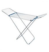 WENKO Wäscheständer Wings silber