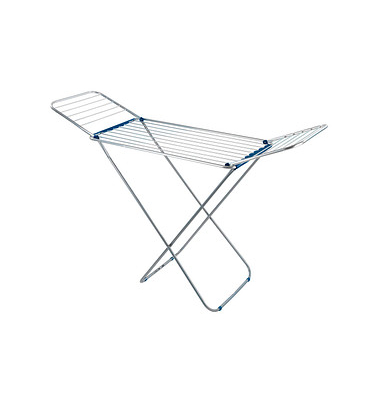 WENKO Wäscheständer Wings silber