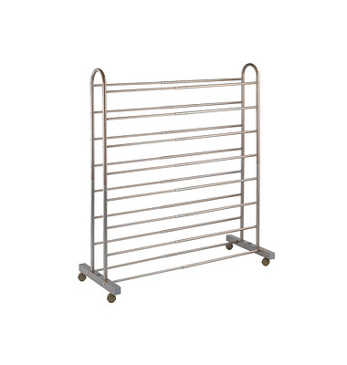 WENKO Teleskop-Schuhregal Giant grau 67,0 - 116,0 x 43,0 x 125,5 cm