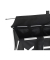 WENKO Wäschesortierer Trio Top schwarz