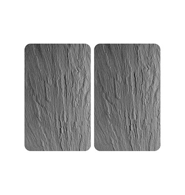 Herdabdeckplatten Schiefer schwarz