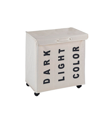 WENKO Wäschesortierer Trivo beige