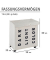 WENKO Wäschesortierer Trivo beige