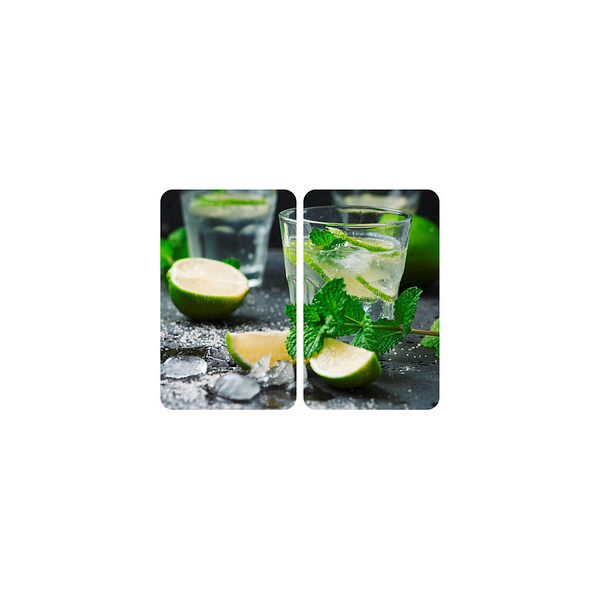 4008838550465 - Herd-Abdeckplatte WENKO Mojito Herdabdeckplatten bunt (grün bunt) Küchenaccessoires rutschfesten Spezialfüße 4008838550465 - Herd-Abdeckplatte WENKO Mojito Herdabdeckplatten bunt (grün bunt) Küchenaccessoires rutschfesten Spezialfüße