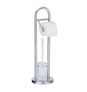 WENKO WC-Garnitur Siena chrom Metall