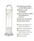 WENKO WC-Garnitur Siena chrom Metall