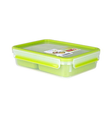 Lunchbox CLIP & GO 5,8 cm hoch transparent