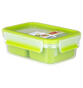 Lunchbox CLIP & GO 7,0 cm hoch transparent