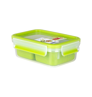 Lunchbox CLIP & GO 7,0 cm hoch transparent