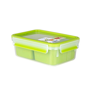 Lunchbox CLIP & GO 5,8 cm hoch transparent