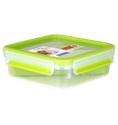 Lunchbox CLIP & GO 5,8 cm hoch transparent