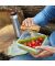 Lunchbox CLIP & GO 5,8 cm hoch transparent