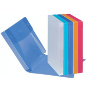 Heftbox Basic 21001-00, A4 farbig sortiert, 3cm F&uuml;llh&ouml;he, Polypropylen (PP)