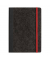 Notizbuch 26036-04, schwarz, A5, kariert, 70g, 96 Blatt / 192 Seiten