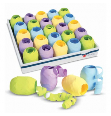 Eiknäuel 352-101, 10mm x 20m, hellgelb/hellblau/hellgrün/flieder sortiert