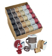 Ringelband 1376-099, Glitter, 10mm x 10m, farbig sortiert