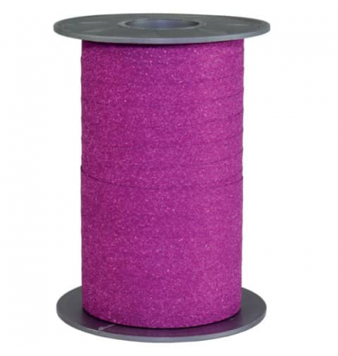 Ringelband 185 09-616, Glitter, 10mm x 100m, pink