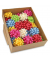 854 30-099 Rosette Baumwolle sortiert Durchmesser 8cm Ganzjahresfarben