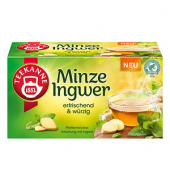 TEEKANNE Minze Ingwer Tee 18 Portionen