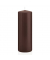 Stumpenkerzen 218126.090 schoko 200x70mm (HxØ) ca. 103 Stunden Brenndauer