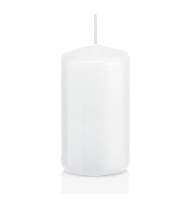 Stumpenkerzen 218117.004 ohne wei&szlig; 120x60mm (Hx&Oslash;) ca. 40 Stunden Brenndauer
