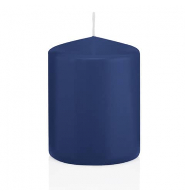 Stumpenkerzen 218115.006 dunkelblau 80x60mm (HxØ) ca. 29 Stunden Brenndauer