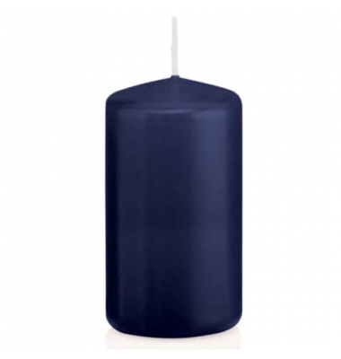 Stumpenkerzen 218117.006 dunkelblau 120x60mm (HxØ) ca. 40 Stunden Brenndauer