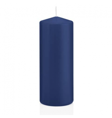 Stumpenkerzen 218118.006 dunkelblau 150x60mm (HxØ) ca. 54 Stunden Brenndauer