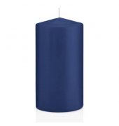 Stumpenkerzen 218123.006 dunkelblau 150x80mm (HxØ) ca. 69 Stunden Brenndauer