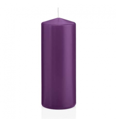 Stumpenkerzen 218118.075 brombeer 150x60mm (HxØ) ca. 54 Stunden Brenndauer