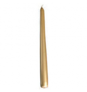 Kerzen 204049.026 gold 250x25mm (HxØ) ca. 8 Stunden Brenndauer